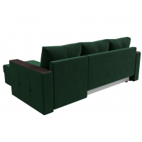 Угловой диван Валенсия (велюр зелёный) - Изображение 1